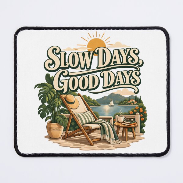 Item preview, Slow Days Good Days designed and sold by Ahsacom.