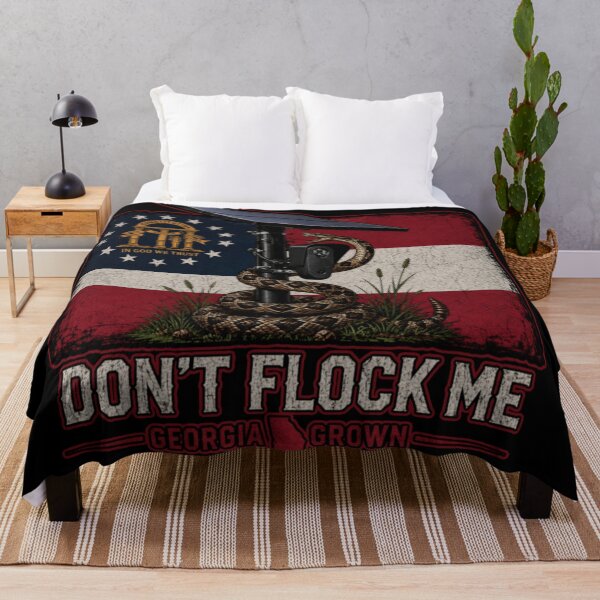 Item preview, Don't FLOCK Me U.S.A: State of Georgia T-shirt  designed and sold by Skally Cap Hooligans™.