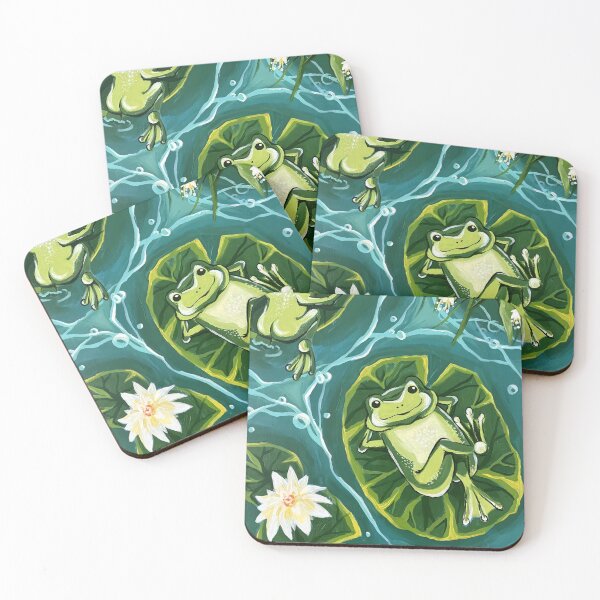 Item preview, Relaxing Frog designed and sold by PamChamola.