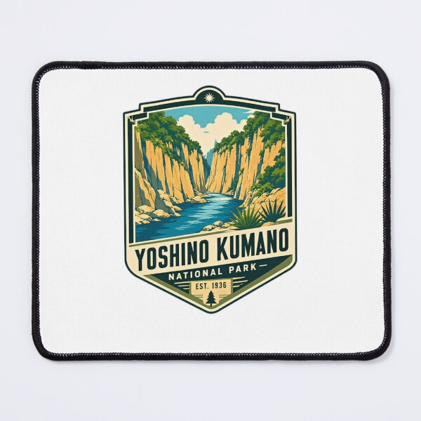 Item preview, Yoshino Kumano National Park Est. 1936 Japan Travel Hiking Adventure designed and sold by Star3NowForMe.