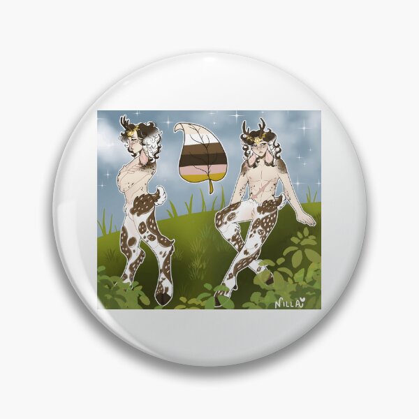 Artikelvorschau, Fantasie-Hirsch-ähnlicher Faun mit braunen Flecken und Geweih entworfen und verkauft von Baby-Care.