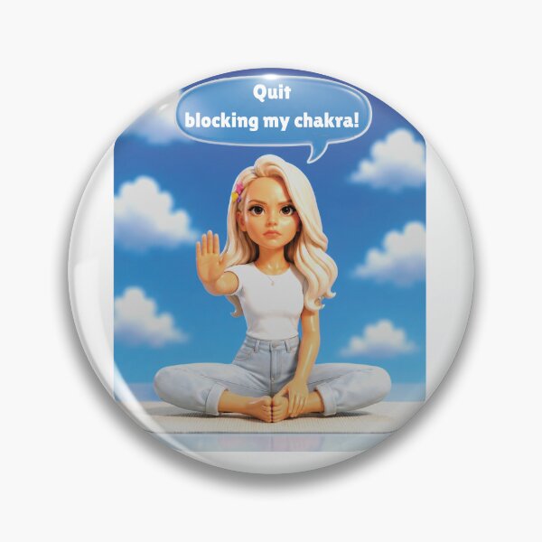 Item preview, quit blocking my chakra designed and sold by strAva-desinge.