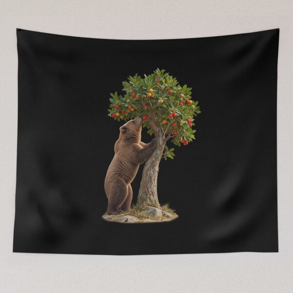 Item preview, The Bear and the Strawberry Tree designed and sold by -ADRIAV-.
