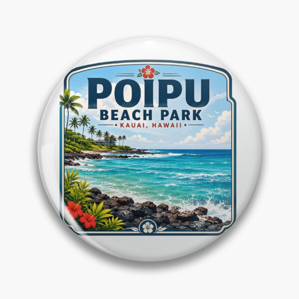 Item preview, Poipu Beach Park Kauai Hawaii Travel Vacation Souvenir Island Visitor designed and sold by Simsimah26Parks.