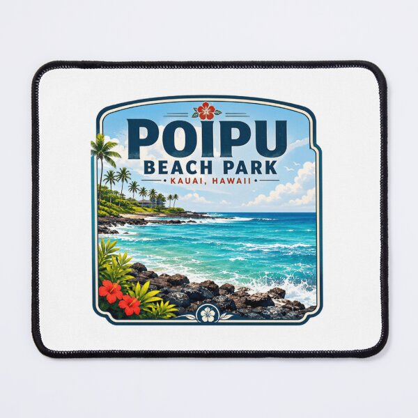 Item preview, Poipu Beach Park Kauai Hawaii Travel Vacation Souvenir Island Visitor designed and sold by Simsimah26Parks.