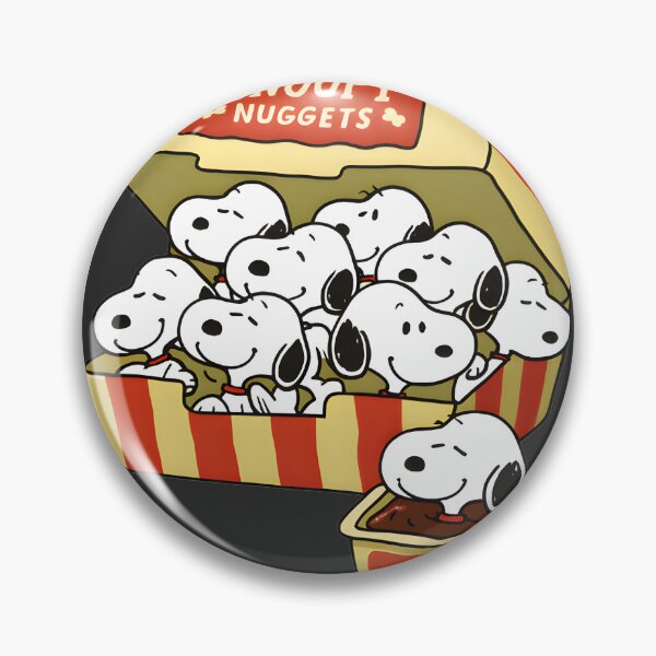 Item preview, Snoopy Nuggets M – Cute Peanuts Cartoon Design For T‑Shirts, Stickers & More | Perfect Gift For You And Friends designed and sold by Anotherdoctor.
