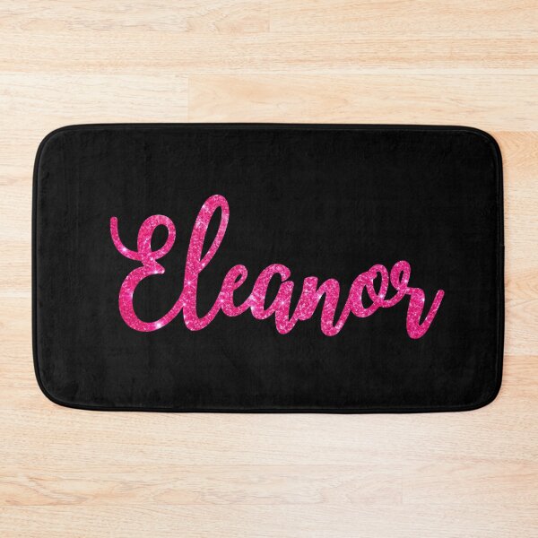 Item preview, Eleanor Hot Pink Sparkly Personalised Name Design designed and sold by CamilasPrints.