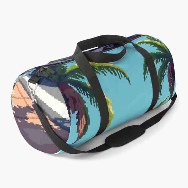 Item preview, Retro Pixel Art White Supercar Coastal Drive designed and sold by grzezzz.
