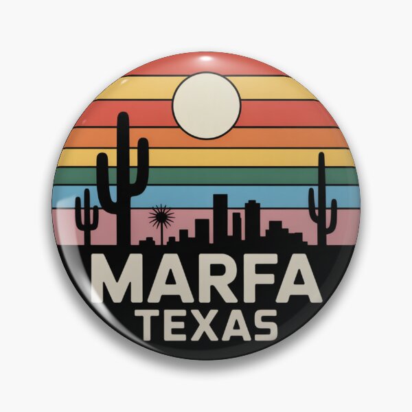 Item preview, Marfa Texas: Retro Desert Skyline designed and sold by CircinusStore.