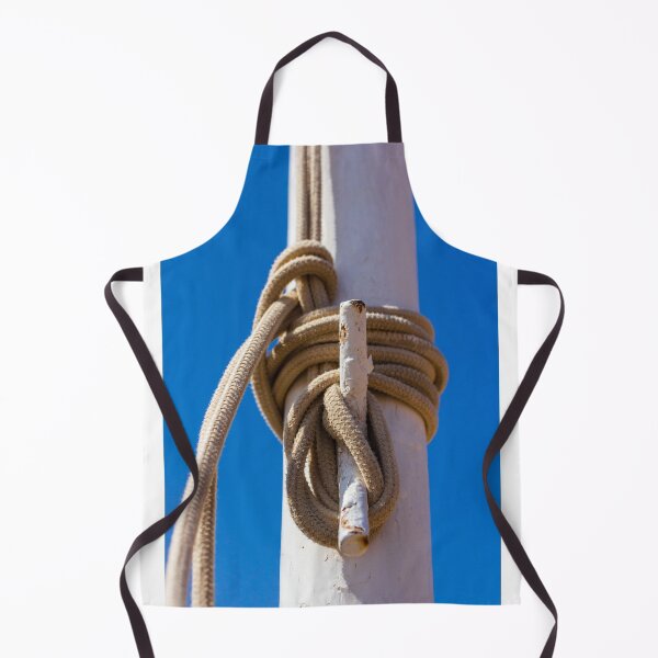 Item preview, Coiled Rope On A Mast With Cleat Against Clear Blue Sky Nautical Sailboat Detail designed and sold by Nmallia.