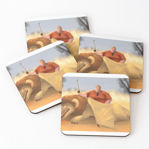 Item preview, Hunter with Slain Dragon in Golden Field designed and sold by Baby-Care.