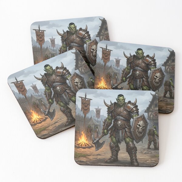 Item preview, Orc Warrior at the Camp designed and sold by StyleArtStudio.