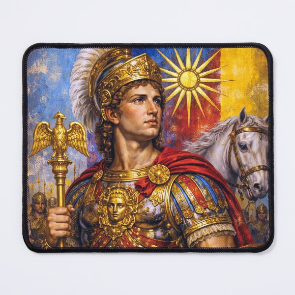 Item preview, Alexander the Great – Portrait of a Legendary King Painting designed and sold by GalleryKauffeld.