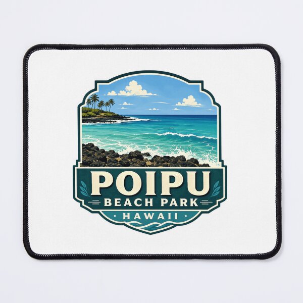 Item preview, Poipu Beach Park Hawaii Vacation Island Destination designed and sold by Simsimah26Parks.