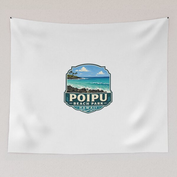 Item preview, Poipu Beach Park Hawaii Vacation Island Destination designed and sold by Simsimah26Parks.
