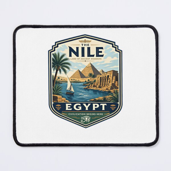 Item preview, The Nile Land Of Ancient Wonders Egypt Civilization Begins Here Egyptian Travel History designed and sold by Star3NowForMe.