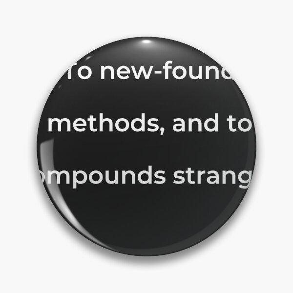Item preview, “To new-found methods, and to compounds strange?” - print white designed and sold by ariksworld.