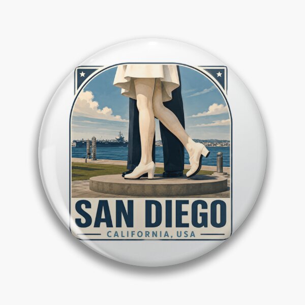 Item preview, San Diego California USA Military Patriotism Landmark Souvenir designed and sold by Simsimah26Parks.