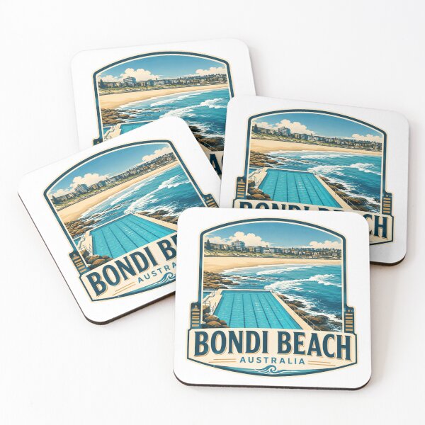 Item preview, Bondi Beach Australia Travel Destination Sydney Vacation designed and sold by Simsimah26Parks.