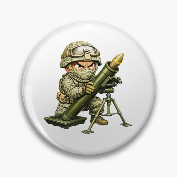 Item preview, US Military Mortar: Li'l Soldiers Collection  designed and sold by EscapeArtist13.