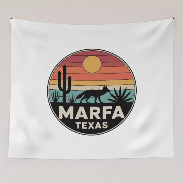 Item preview, Marfa Texas: Desert Coyote Sunset designed and sold by CircinusStore.