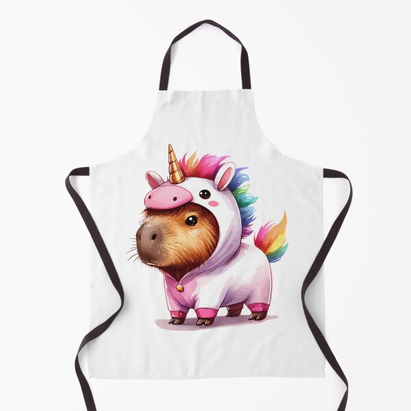 Item preview, Capibara con disfraz de unicornio designed and sold by Ballooonfisher.
