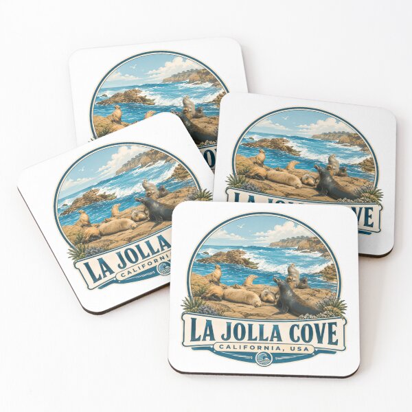 Item preview, La Jolla Cove California USA Sea Lion Ocean Wildlife Souvenir designed and sold by Simsimah26Parks.