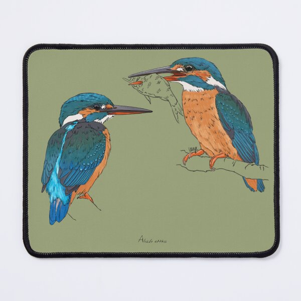 Item preview, Common Kingfisher designed and sold by Luzeilustración.