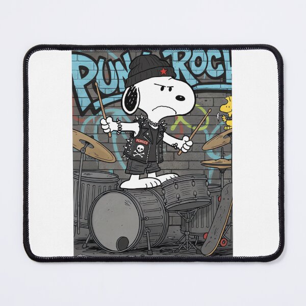 Item preview, Snoopy Punk Poster | ⭐⭐⭐⭐⭐ designed and sold by CoBBoDEsiGN.