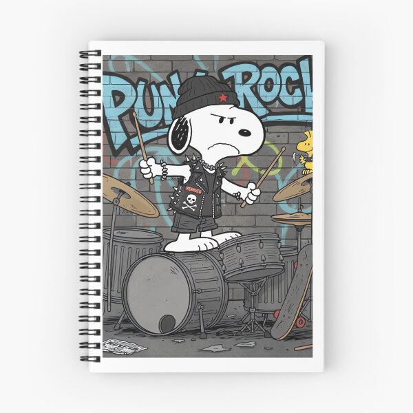Item preview, Snoopy Punk Poster | ⭐⭐⭐⭐⭐ designed and sold by CoBBoDEsiGN.