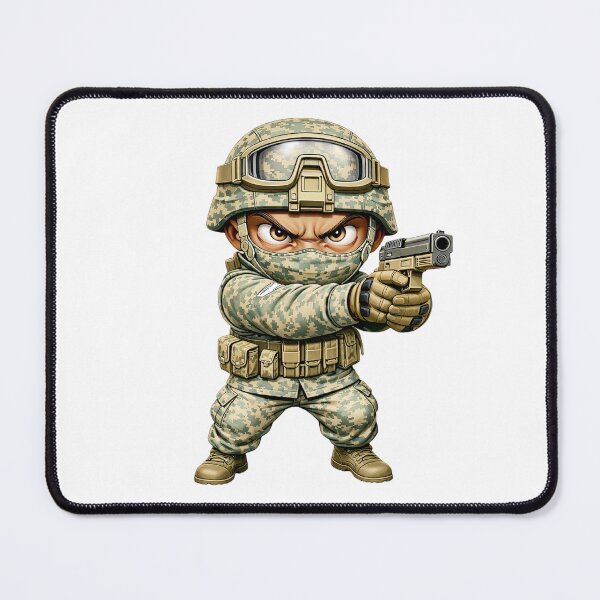 Item preview, US Military Pistol: Li'l Soldiers Collection designed and sold by EscapeArtist13.