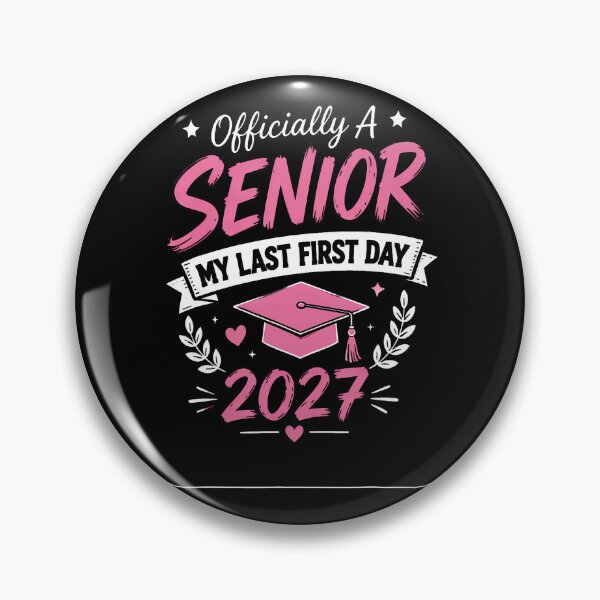 Item preview, Officially A Senior My Last First Day 2027 designed and sold by Trippy-Toad.