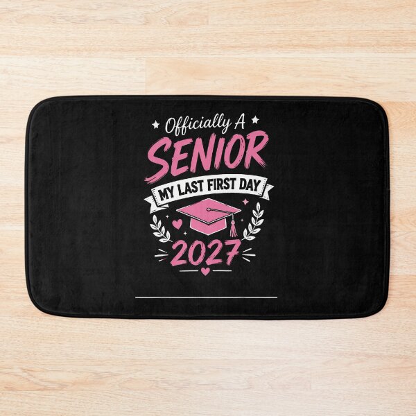 Item preview, Officially A Senior My Last First Day 2027 designed and sold by Trippy-Toad.