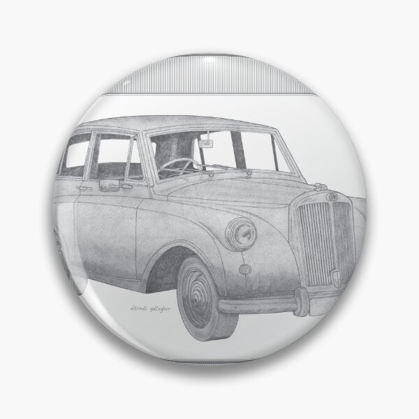 Item preview, Triumph Mayflower 2 Door Saloon Hand-drawn designed and sold by Classic Car Art Drawings.