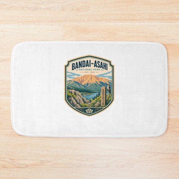 Item preview, Bandai-Asahi National Park Est. 1950 Japan Travel Outdoors Souvenir designed and sold by Star3NowForMe.