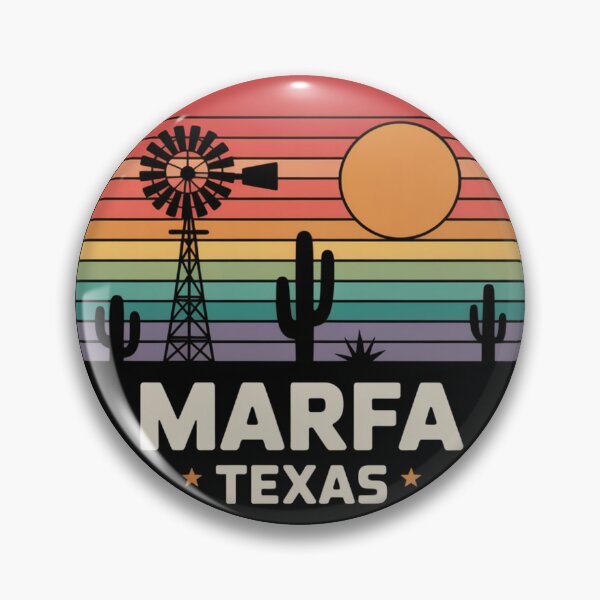 Item preview, Marfa Texas: Desert Windmill Sunset designed and sold by CircinusStore.