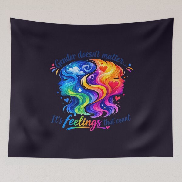 Item preview, Gender Doesn't Matter Rainbow Art designed and sold by FABIOLA1970.