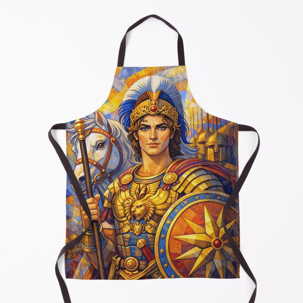 Item preview, Alexander the Great – Warrior King of Macedonia illustration designed and sold by GalleryKauffeld.