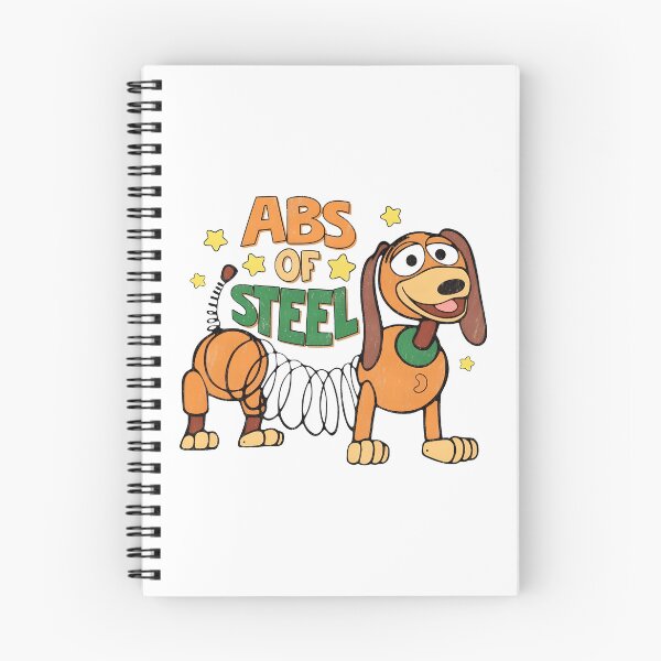 Item preview, Funny Cartoon Dog Abs Of Steel Gym Humor Design designed and sold by MollySchn95927.