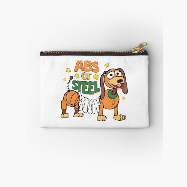 Item preview, Funny Cartoon Dog Abs Of Steel Gym Humor Design designed and sold by MollySchn95927.
