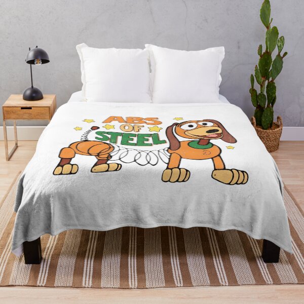 Item preview, Funny Cartoon Dog Abs Of Steel Gym Humor Design designed and sold by MollySchn95927.