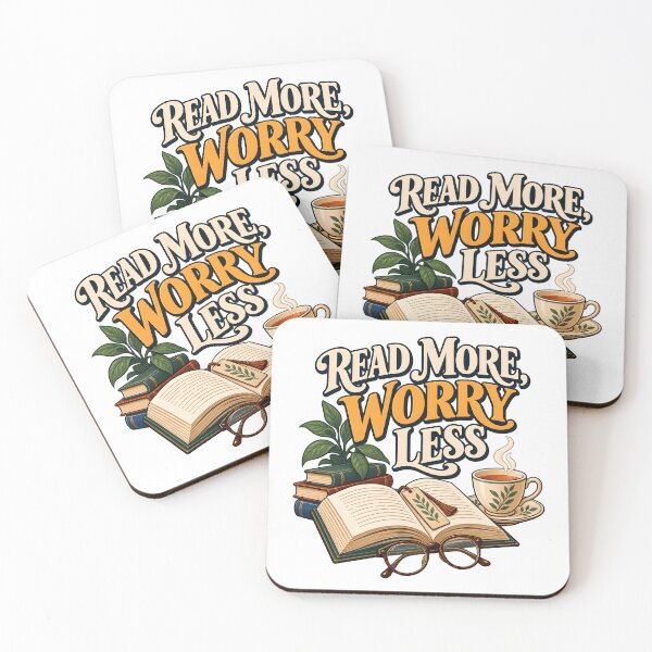 Item preview, Read More Worry Less designed and sold by Ahsacom.