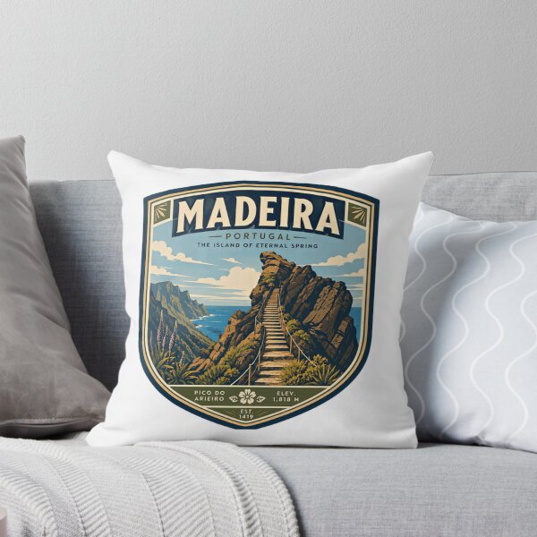 Item preview, Madeira Portugal The Island Of Eternal Spring Pico Do Arieiro Travel Souvenir Hiker Destination designed and sold by Simsimah26Parks.