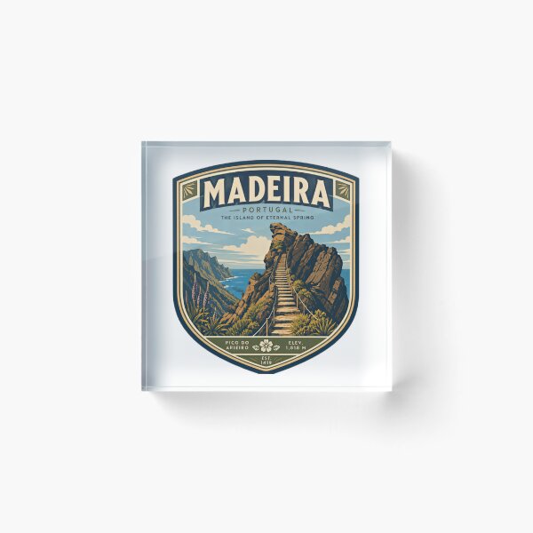 Item preview, Madeira Portugal The Island Of Eternal Spring Pico Do Arieiro Travel Souvenir Hiker Destination designed and sold by Simsimah26Parks.