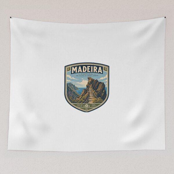 Item preview, Madeira Portugal The Island Of Eternal Spring Pico Do Arieiro Travel Souvenir Hiker Destination designed and sold by Simsimah26Parks.