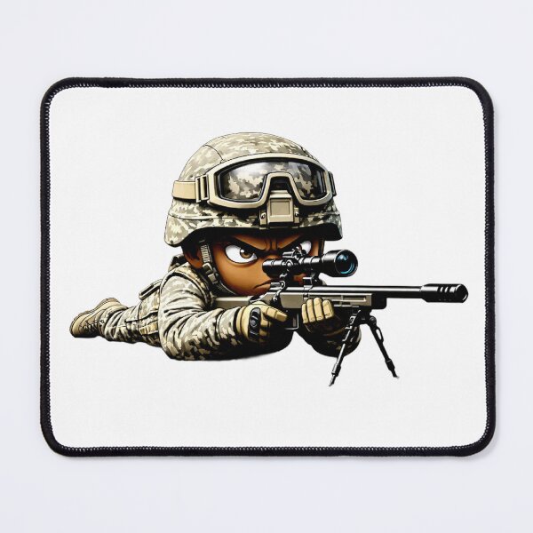Item preview, US Military Sniper: Li'l Soldiers Collection designed and sold by EscapeArtist13.