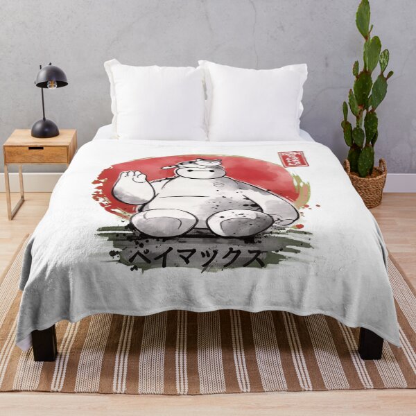 Item preview, Cute Baymax Cat Zen Japanese Ink Style Artwork designed and sold by LisaDanie63314.