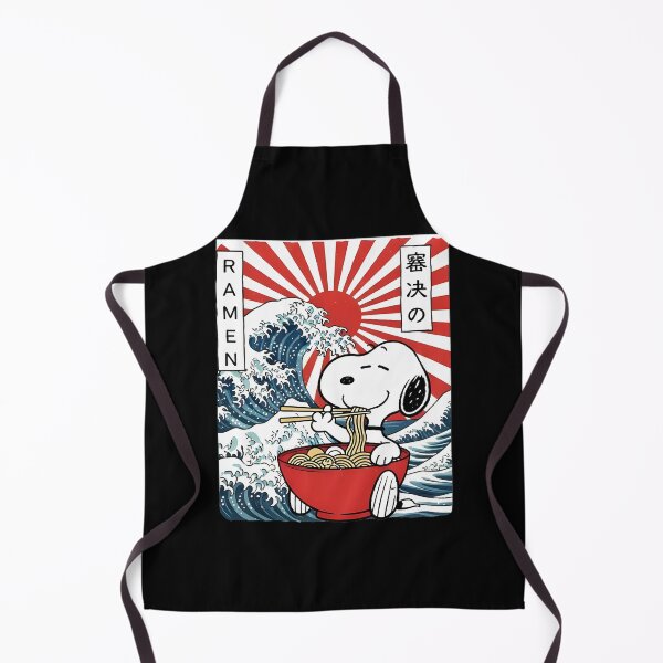 Item preview, Snoopy Ramen – Cute Cartoon Dog Slurping Japanese Noodles Art Print | ⭐⭐⭐⭐⭐ designed and sold by Anotherdoctor.