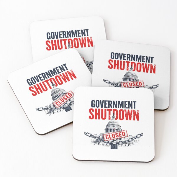 Item preview, Government Shutdown Closed Capitol Political Protest Design designed and sold by madihaali0064.