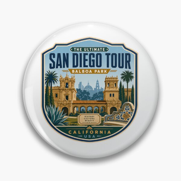 Item preview, The Ultimate San Diego Tour Balboa Park History Culture Beauty California USA Travel Souvenir Explorer designed and sold by Simsimah26Parks.